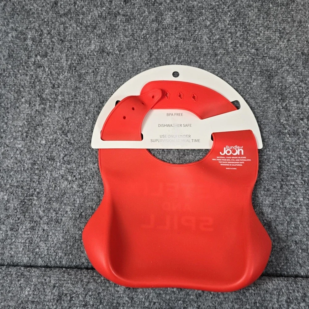 Netflix And Spill Bib Bundle Of Joon Red‎ Spill Bib
